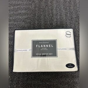 New Royal Tradition Heavyweight Flannel, 100-Percent Cotton 4pc